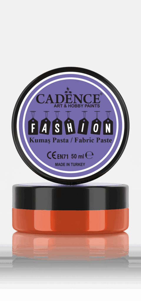 Cadence Fashion Textiel Relief Pasta Oranje