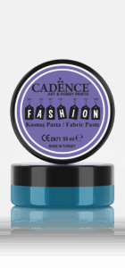 Cadence Fashion Textiel Relief Pasta Turquoise