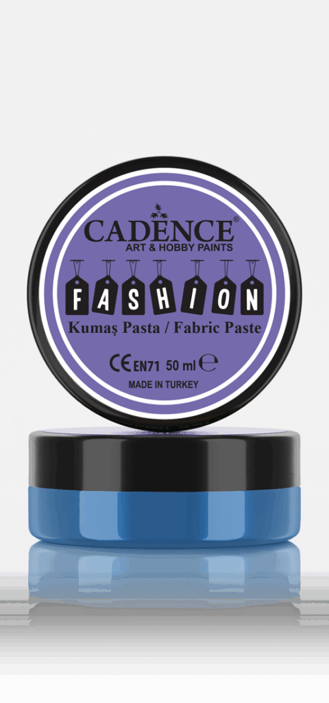 Cadence Fashion Textiel Relief Pasta Koningsblauw