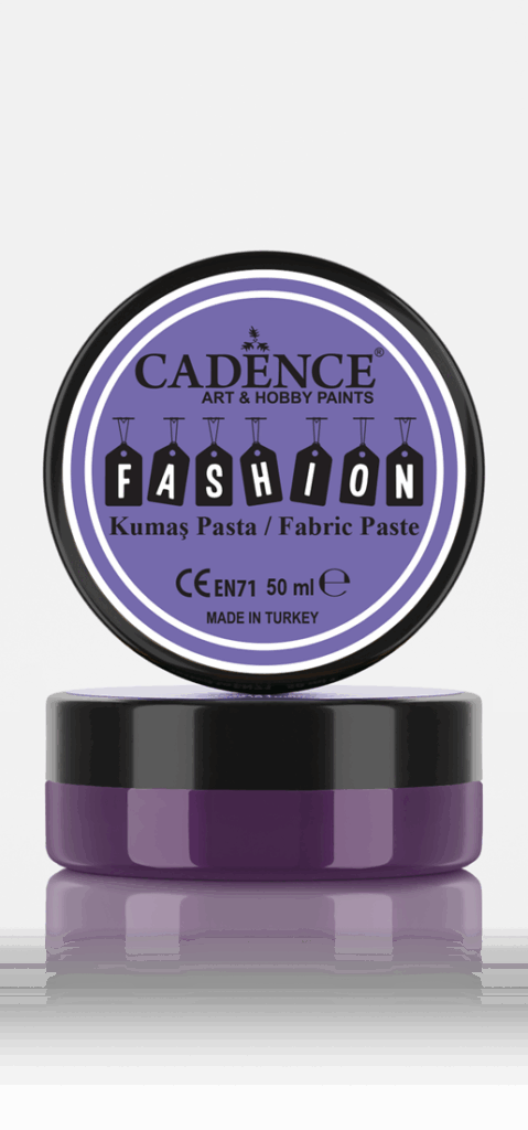 Cadence Fashion Textiel Relief Pasta Aubergine