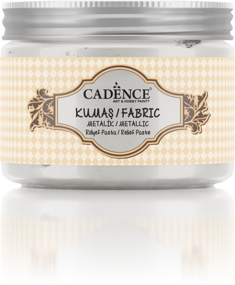 Cadence Textiel Metallic Relief Pasta Parelmoer