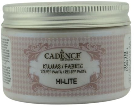 Cadence Textiel Hi Lite Relief Pasta Blauw