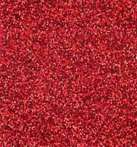 Foam 20x30cm X 2mm Rood Glitter
