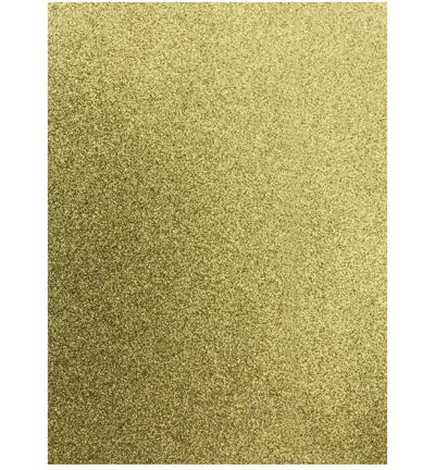 Glitter Foam Sheets Goud 2mm, 22x30cm 5 Vel