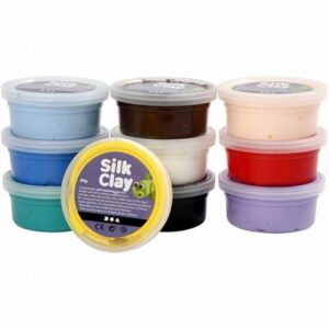 Silk Clay Assortiment Basis 1 Set 10 X 40 Gram