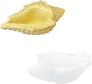 Siliconen Mal 17 X11 X 3,5cm Conch Schelp
