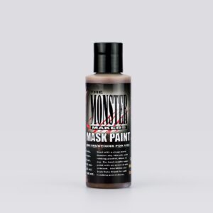 Monster Makers Latex Mask Paint Brown 950 Ml