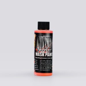 Monster Makers Latex Mask Paint Orange 32oz 950 Ml