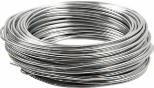 Aluminium Draad Zilver Dikte 3mm 29m Op Rol