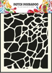 Dutch Doobadoo Mask Art Giraffe