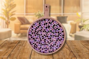 Diy Ronde Borrelplank Pakket Roze Origineel Zelfmaakpakket