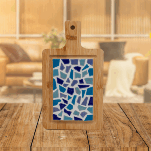Diy Mozaïek Borrelplank Klein Pakket Blauw Zelf Maak Set