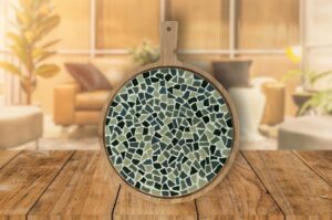 Diy Ronde Borrelplank Pakket Groen Creatieve Knutselset