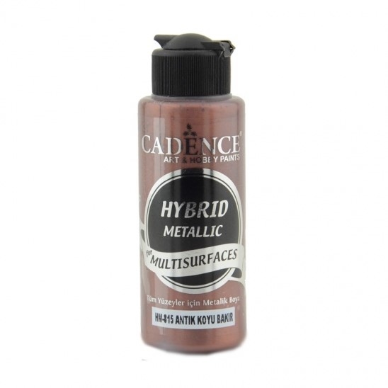 Cadence Hybrid Metallic Acrylverf Donker Koper 70 Ml