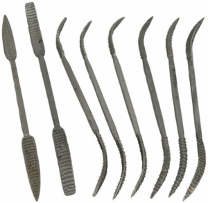 Italiaanse Raspen Set Van 8 Stuks