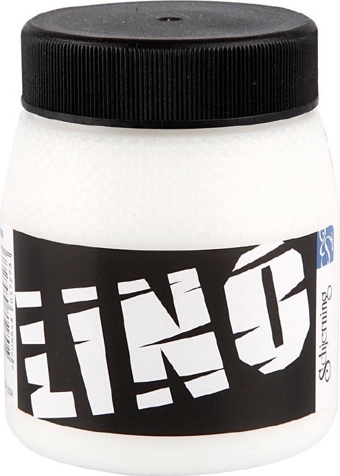 Schjerning Linoleum Verf Wit 250ml