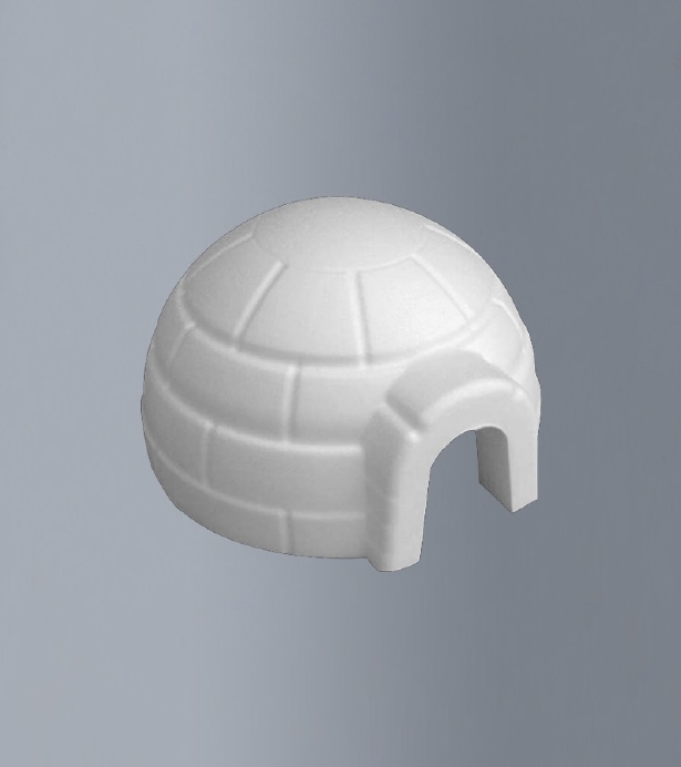 Iglo Klein 12,5 X 7 X 12,5 Cm Ø 12,5 Cm