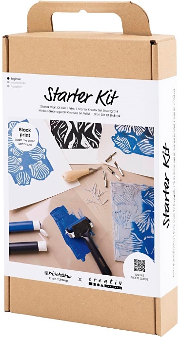Starter Hobbyset Linoprinting