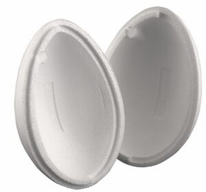 Ei Styropor Ei 38 Cm ( Piepschuim ) 2 Delig