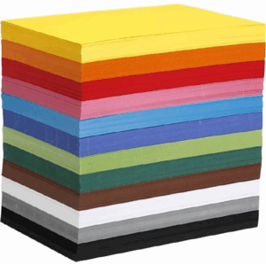 Gekleurd Karton, A4, 180 Gr, Assortiment Kleuren 1200 Vel