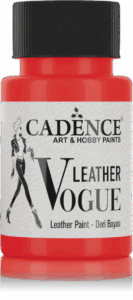 Cadence Leather Vogue Leer Verf 50 Ml Lv 04 Red