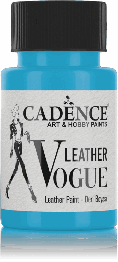 Cadence Leather Vogue Leer Verf 50 Ml Lv 08 Light Turquoise