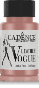 Cadence Leather Vogue Leer Verf 50 Ml Lvm 06 Metallic Dried Rose