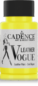 Cadence Leather Vogue Leer Verf 50 Ml Lvf 01 Neon Yellow