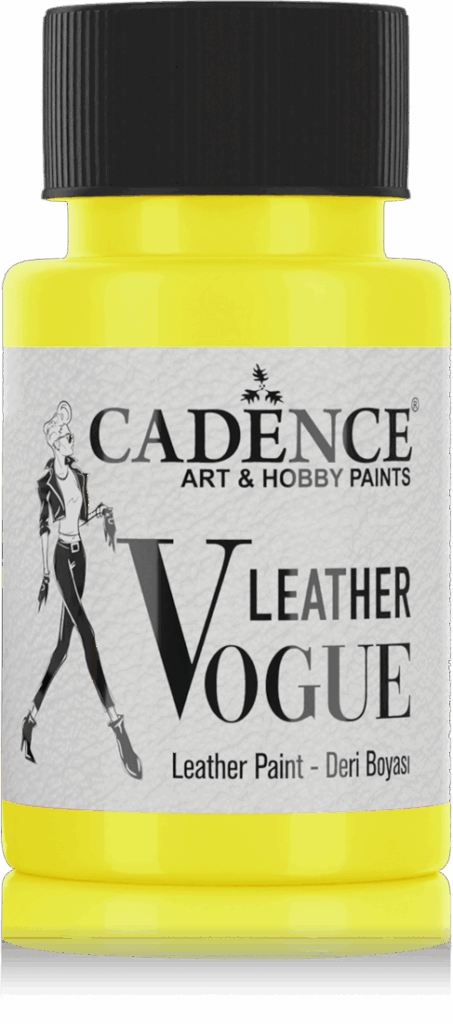 Cadence Leather Vogue Leer Verf 50 Ml Lvf 01 Neon Yellow