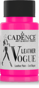 Cadence Leather Vogue Leer Verf 50 Ml Lvf 03 Neon Pink