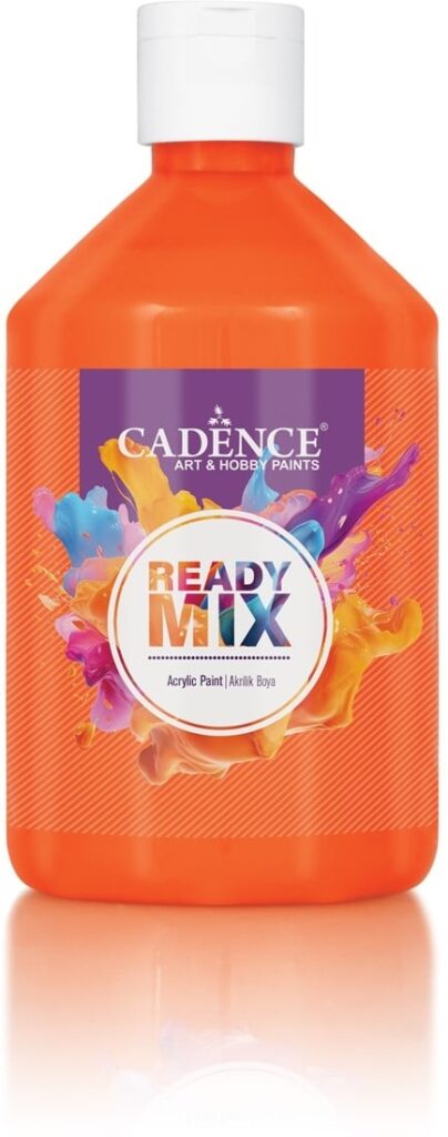 Cadence Ready Mix Acrylverf Mat 500 Ml Oranje