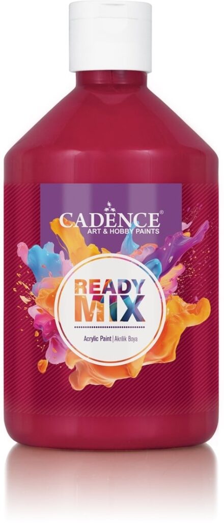 Cadence Ready Mix Acrylverf Mat 500 Ml Primair Rood