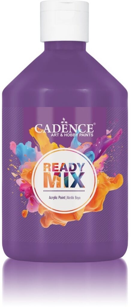 Cadence Ready Mix Acrylverf Mat 500 Ml Paars