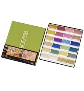 Gansai Tambi Set 24 Kleuren Metallic Colours