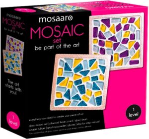 Mosaaro Mozaiek Set Onderzetter Vierkant