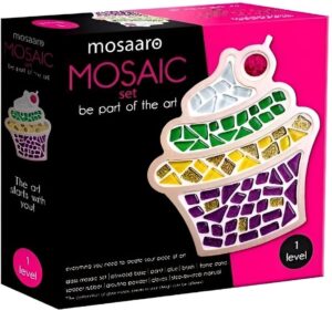 Mosaaro Mozaiek Set Cupcake
