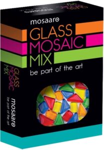 Mosaaro Mozaiek Set Mosaic Mix: Blauw, Groen, Geel, Rood, Oranje Ma5003