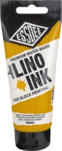 Essdee Block Printing Inkt 100ml Oker Geel