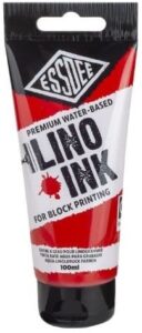 Essdee Block Printing Inkt 100ml Rood