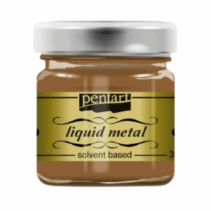Pentart Liquid Metal Verf Brons 30ml