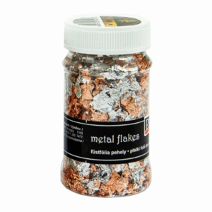 Pentart Metalen Vlokken Mixed Zilver & Koper 100ml M1