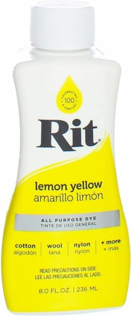 Rit Liquid Verf Lemon Yellow 236ml