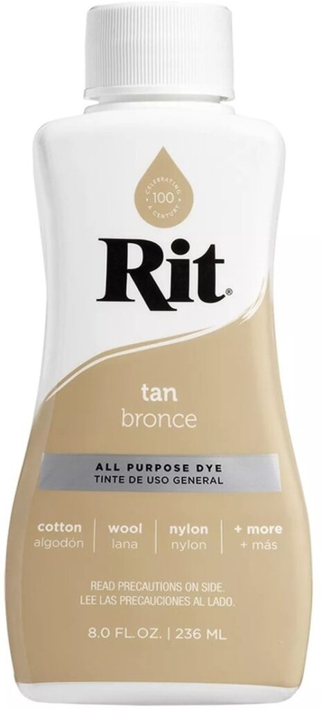Rit Liquid Verf Tan 236ml