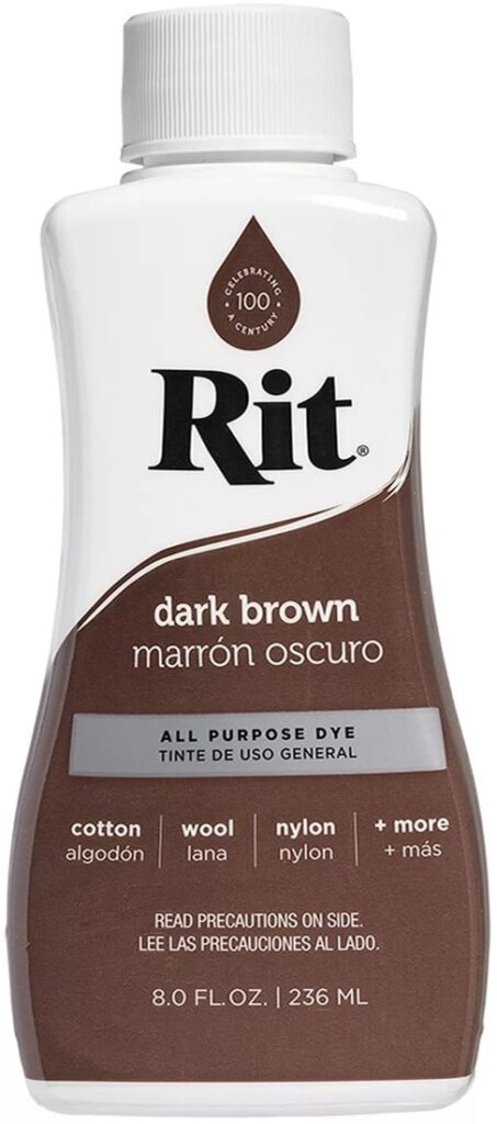 Rit Liquid Verf Dark Brown 236ml