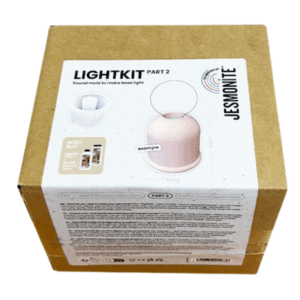 Jesmonite Light Kit Part 2 Siliconen Mal 12x12 Cm Lamp Cilinder