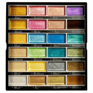 Gansai Tambi Set 24 Kleuren Metallic Colours Ii