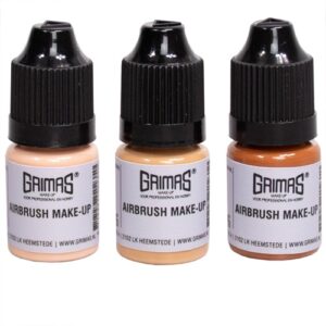 Grimas Airbrush Make Up Sample 3x 3x2ml