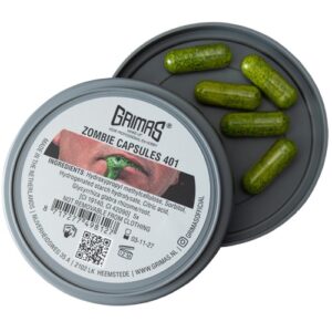 Grimas Zombie Capsules 401 Groen 5 Stuks