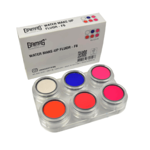 Grimas Water Make Up Fluor Palette Nr: F6 Palet 6