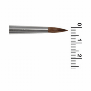 Grimas Brushes Red Sable Hair Mr6 Rond